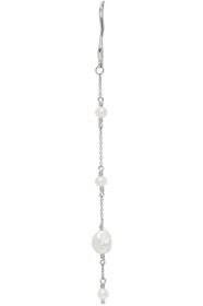 Faris - Boucle d'oreille à perle argentée Aura