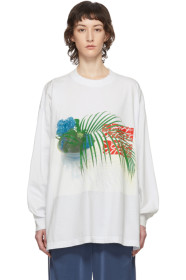 Some Ware - White Haruka New Body Long Sleeve T-Shirt