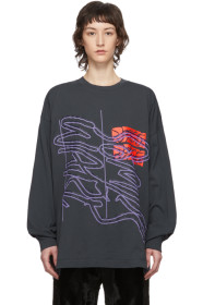 Some Ware - 灰色 New Logo New Body 长袖 T 恤