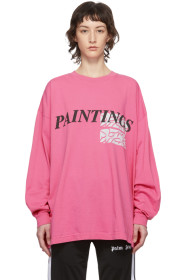 Some Ware - Pink 'Paintings' New Body Long Sleeve T-Shirt