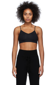 Live the Process - Black Corset Sports Bra