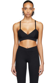 Live the Process - Black V Sports Bra