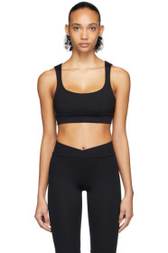Live the Process - Black Aura Sports Bra