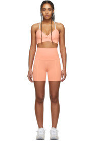 Live the Process - Pink Geometric Shorts