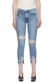 Moussy Vintage - 蓝色 Ithan 紧身牛仔裤