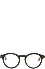 Tom Ford - Lunettes rondes noires Blue Block