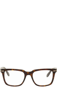 Tom Ford - Lunettes carrées écailles de tortue