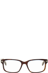 Tom Ford - Lunettes carrées écailles de tortue