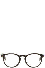 Tom Ford - Lunettes rondes noires Soft