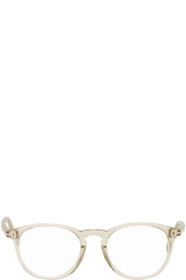 Tom Ford - Lunettes rondes grises Soft