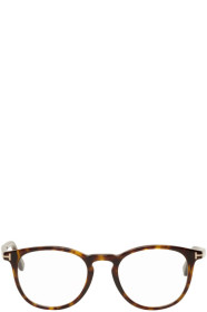 Tom Ford - Lunettes rondes écailles de tortue Soft
