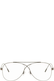 Tom Ford - Lunettes aviateur noires Criss-Cross