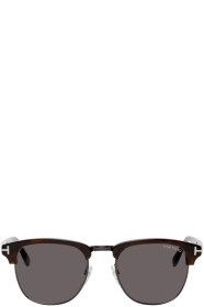 Tom Ford - Lunettes de soleil écailles de tortue Henry
