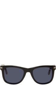 Tom Ford - Lunettes de soleil carrées noires Leo