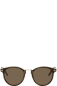 Tom Ford - Lunettes de soleil écailles de tortue Jamieson