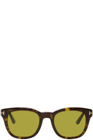 Tom Ford - Lunettes de soleil écailles de tortue Eugenio