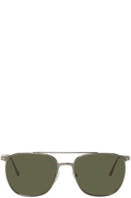 Tom Ford - Lunettes de soleil gris acier Kip