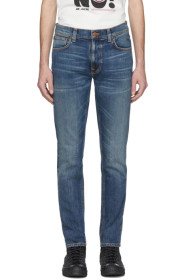 Nudie Jeans - Jean bleu Lean Dean