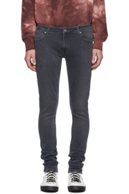 Nudie Jeans - Jean gris Skinny Lin