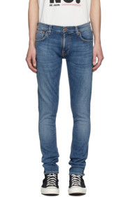 Nudie Jeans - Jean bleu Tight Terry