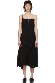 Renli Su - SSENSE Exclusive Black Yvonne Dress