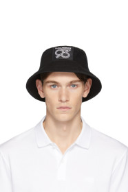 Hugo - Chapeau noir 'Hugo 93' Badge