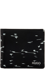 Hugo - Black Stardust Bifold Wallet