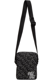 Hugo - Sac messager noir Record Bauhaus