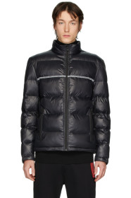 Hugo - Blouson matelassé noir Balto