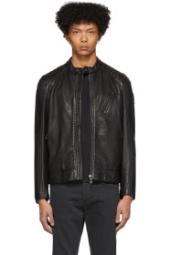 Belstaff - Black Leather V Racer 2.0 Jacket