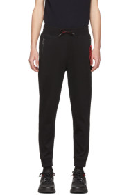 Hugo - Pantalon de survêtement en jersey noir Deasty