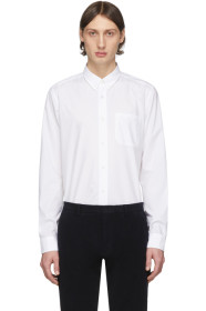 Hugo - Chemise en popeline blanche Ermann