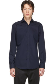 Hugo - Chemise bleu marine Kason