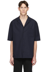 Hugo - Chemise bleu marine Elanzo