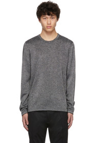 Hugo - Silver Wool Sepo Sweater