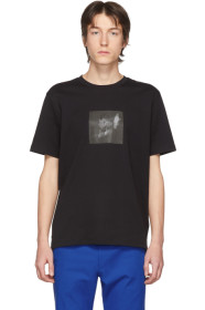 Hugo - T-shirt en jersey noir Deen édition Boss Loves Bowie