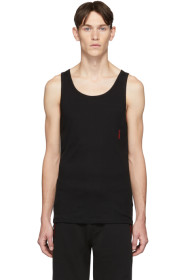 Hugo - Two-Pack Black Slim-Fit Tank Top