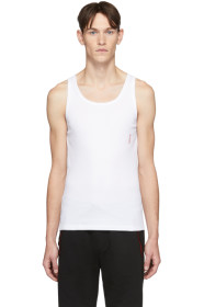 Hugo - Ensemble de deux débardeurs blancs Slim-Fit