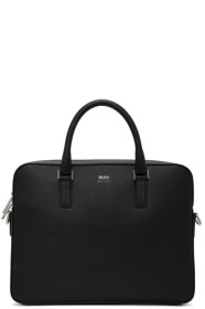 Boss - Porte-documents noir Signature T