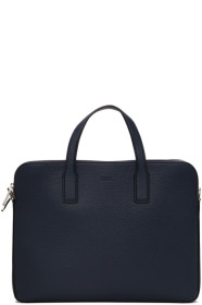 Boss - Porte-documents bleu marine Crosstown Doc