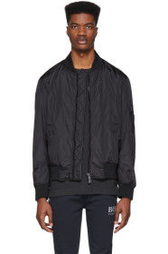 Boss - Blouson aviateur noir Ceron