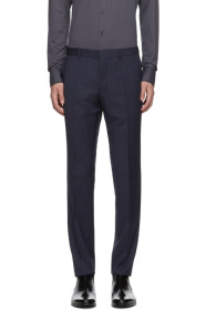 Boss - Pantalon bleu marine Ben2