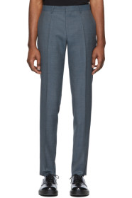Boss - Pantalon ajusté bleu Genius