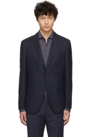 Boss - Blazer bleu marine Novan6