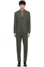 Boss - Costume vert Coone Pristo1