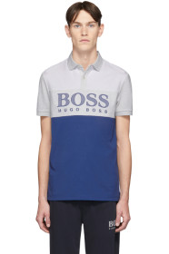 Boss - 蓝色 Pavel Polo 衫