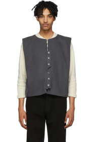 Billy - Black Workwear Vest