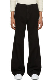 Billy - Black Elevated Work Trousers
