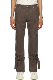 Billy - Grey Bondage Trousers