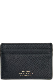 Smythson - 绿色 Burlington 卡包